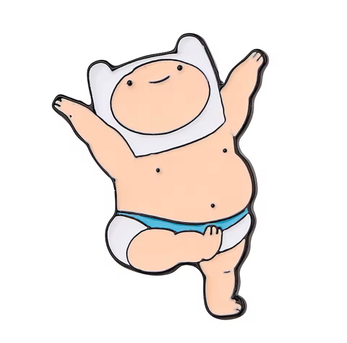 Baby Finn Adventure Time Pin