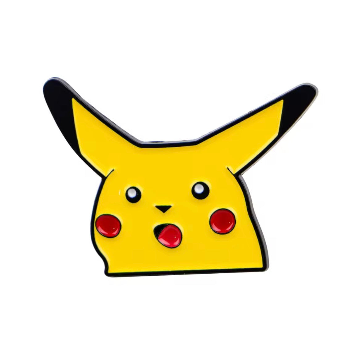 Pikachu Meme Face Pin