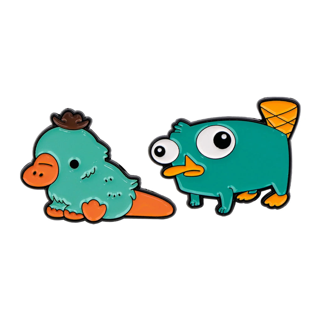 Perry the Platypus Pins