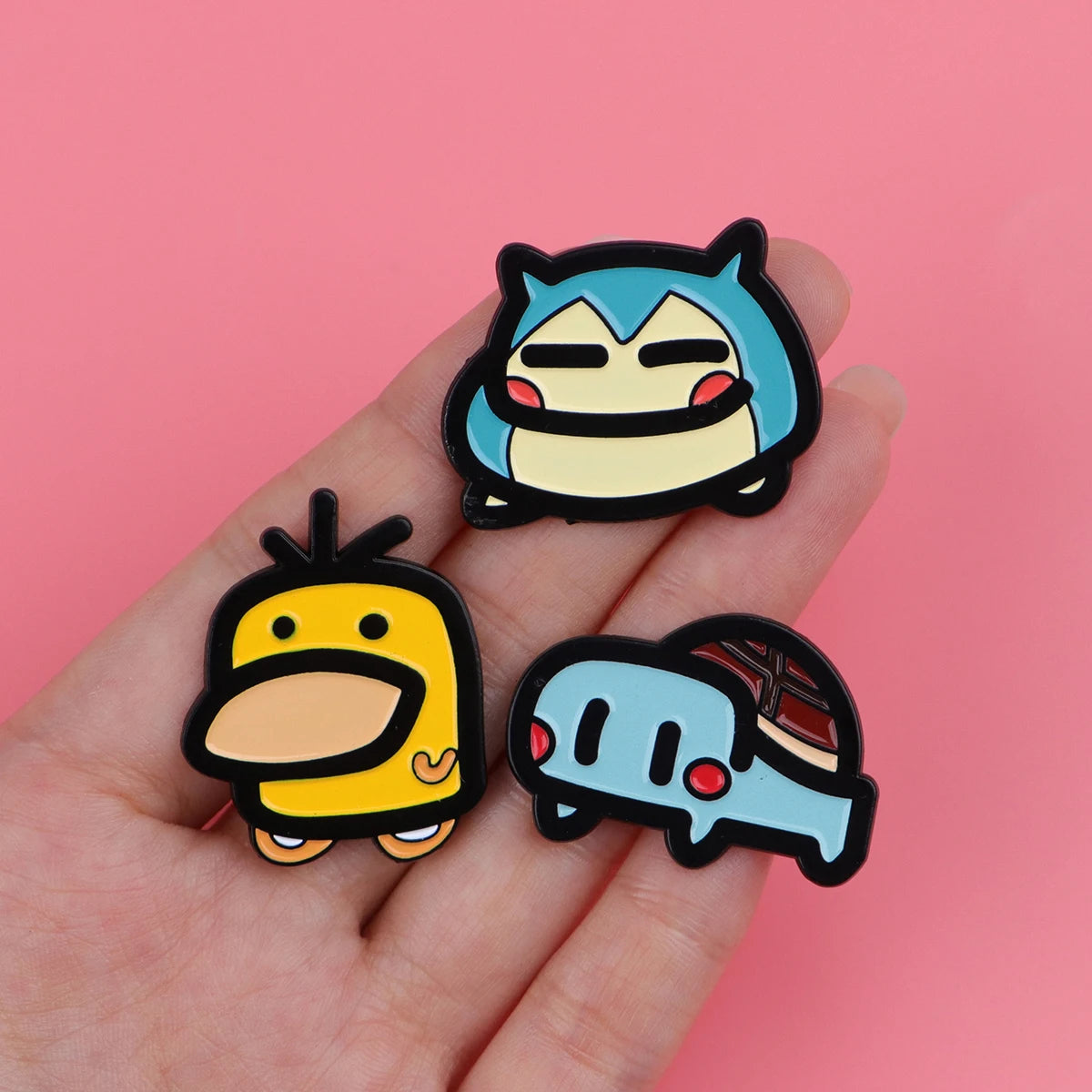 9pcs Pokémon Toon Pins Set