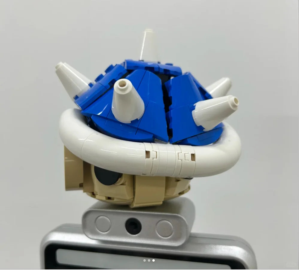 Mario Kart Blue Shell Building Blocks Set