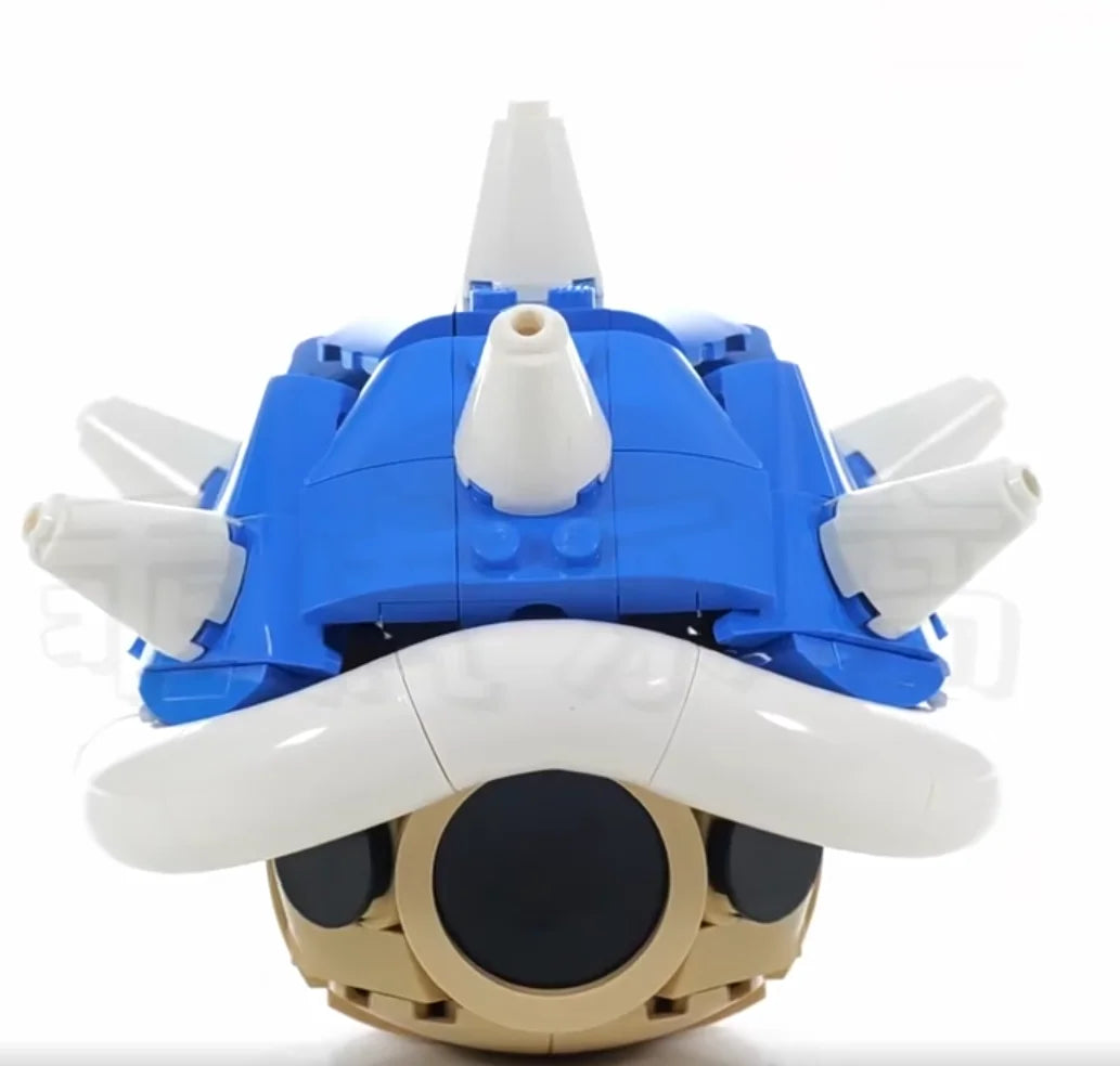 Mario Kart Blue Shell Building Blocks Set