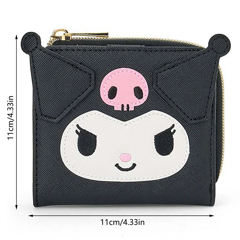 Kuromi Faux Leather Wallet