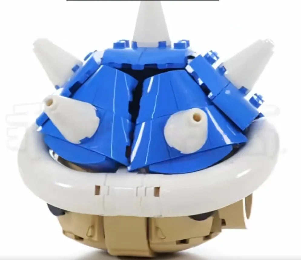 Mario Kart Blue Shell Building Blocks Set