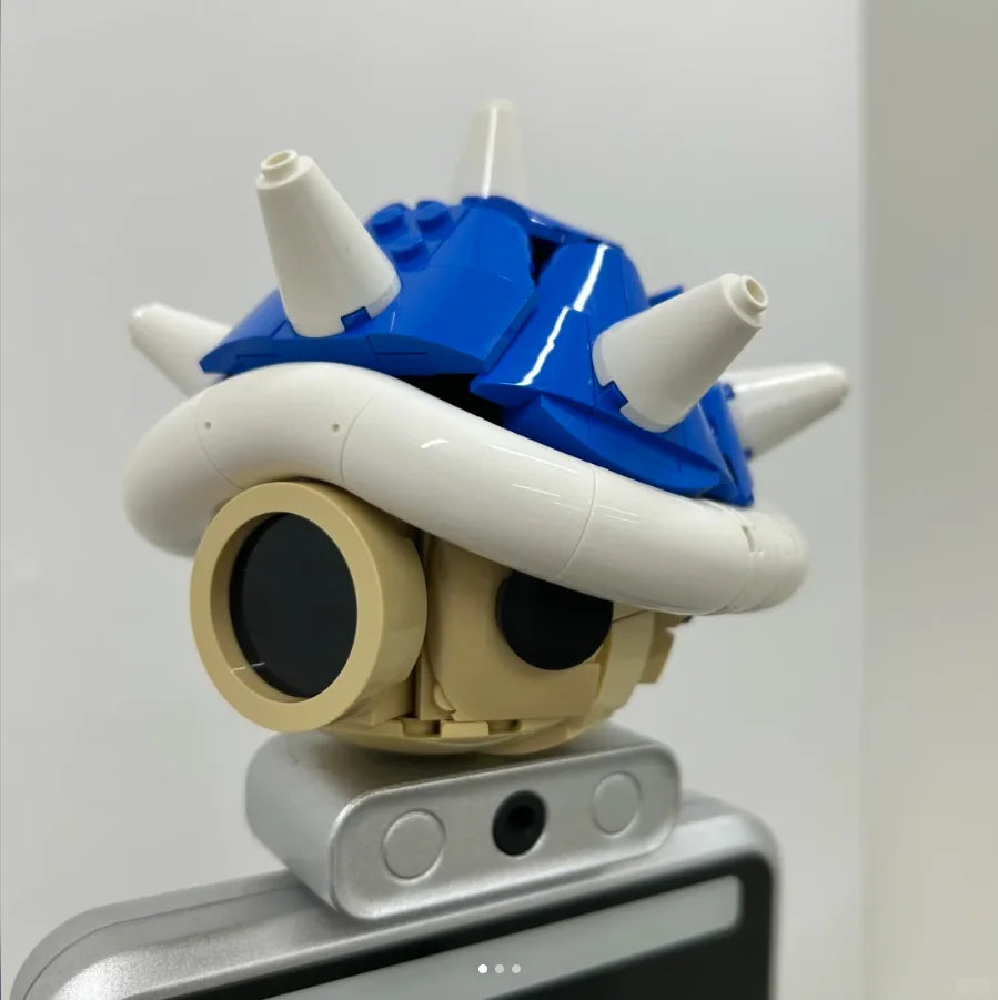 Mario Kart Blue Shell Building Blocks Set