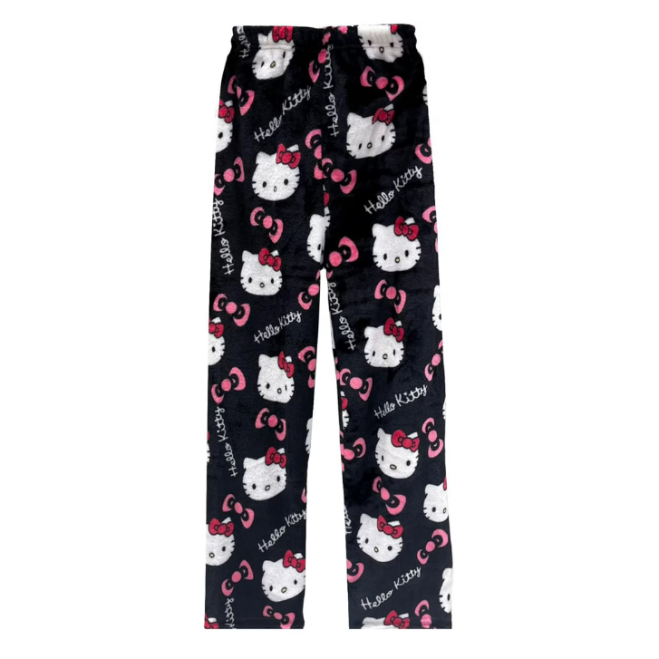 Hello Kitty Pajama Pants Black