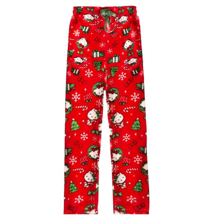Hello Kitty Pajama Pants Christmas