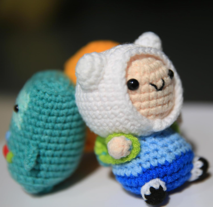 3 Pcs Adventure Time Crochet Kit